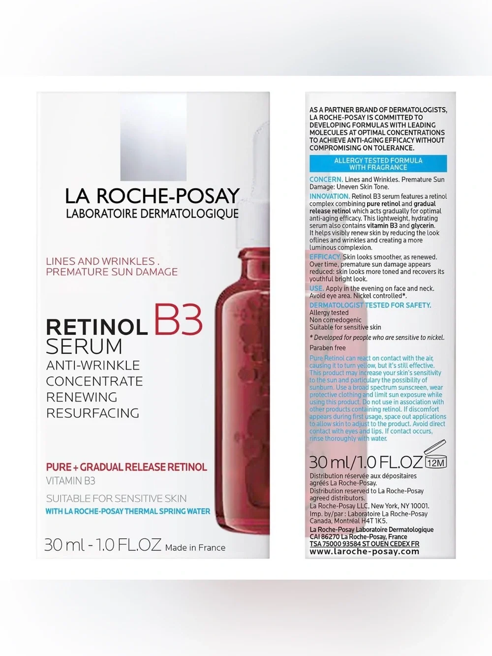 LA ROCHE POSAY Retinol B3 Serum - Anti-Wrinkle Concentrate